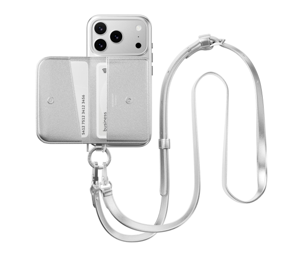 MAGEASY Pouch M do iPhone 17 Pro (Silver/Silver ) - 1416044 - zdjęcie 2